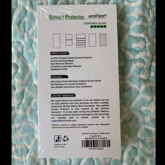 iPhone 13 Mini screen protector (3pk) - Picture 2 of 5